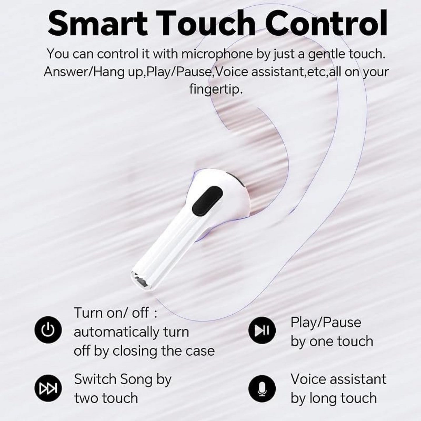 Wireless Earbuds Active Noise Cancelling Thumping Bass Multi Mode